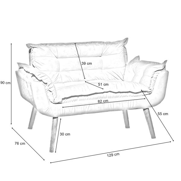 Kit Namoradeira Decorativa Para Sala + 2 Poltronas Reforçadas Para Amamentação Alice Suede Cores Pé Castanho - Clique & Decore Imagem de Kit Namoradeira Decorativa Para Sala + 2 Poltronas Reforçadas Para Amamentação Alice Suede Cores Pé Castanho