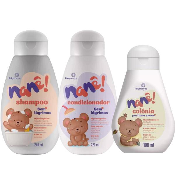 Imagem de Kit Nanê Shampoo e Condicionador + Colônia