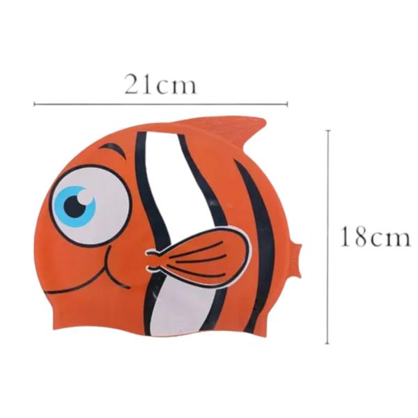 Imagem de Kit Natação Infantil  De Silicone Impermeável  Esporte Piscina Infantil Peixinho 962