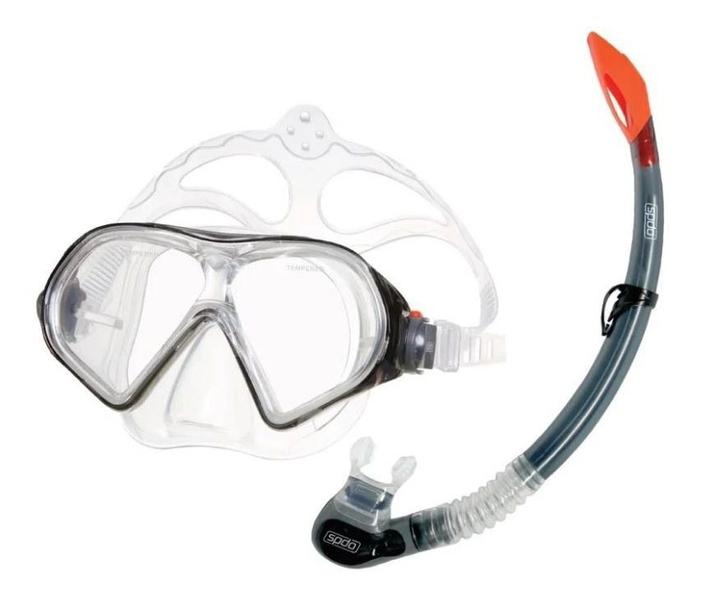 Imagem de Kit Natação Mergulho Livre Belize - Snorkel Óculos - Speedo