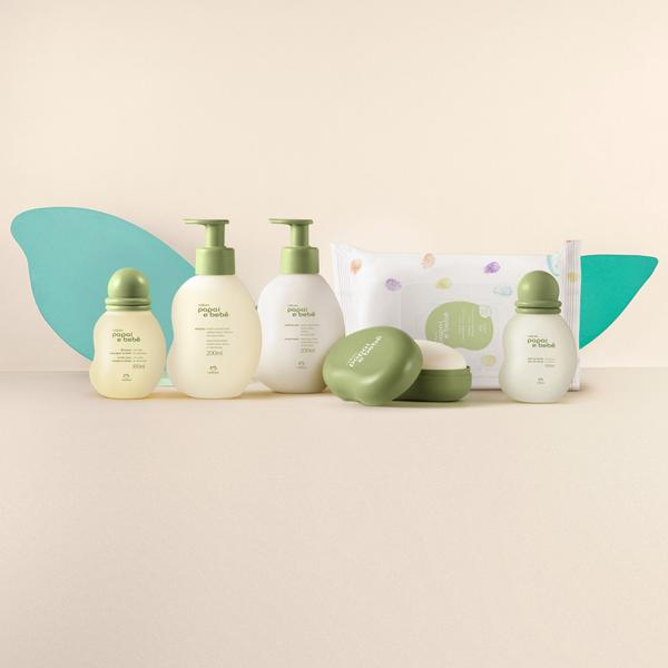 kit Natura Papai e Bebê Completo (6 produtos) - Kit Cuidados Bebê