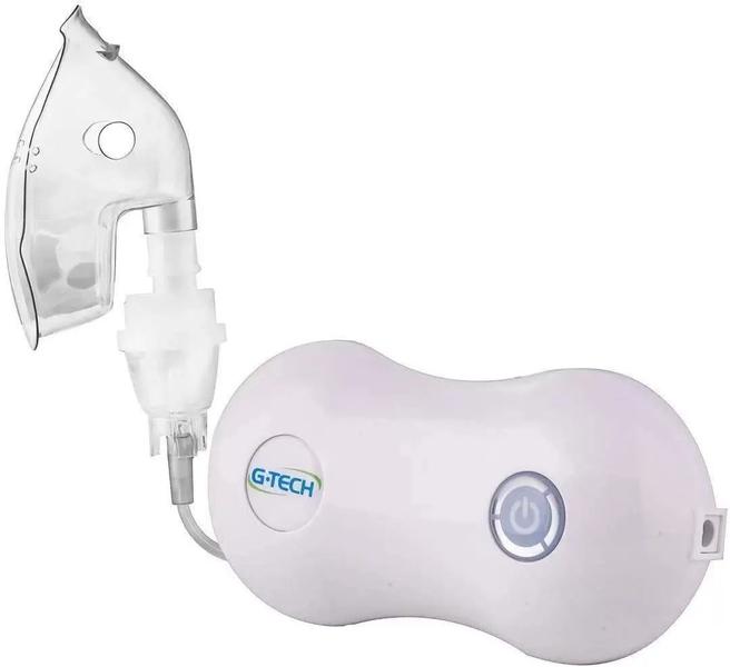 Imagem de Kit Nebulizador Inalador + Soro 50 Ml + Espaçador G-tech