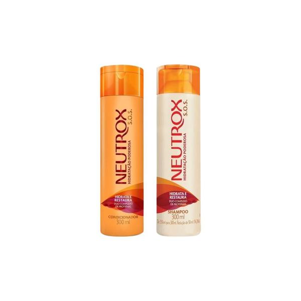 Imagem de Kit Neutrox Sos Shampoo 300Ml + Condicionador 300Ml