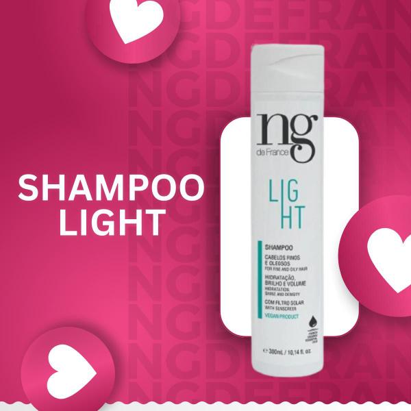 Imagem de Kit Ng De France Shampoo Light Cabelos finos e oleosos 250ml + Condicionador Light 200ml