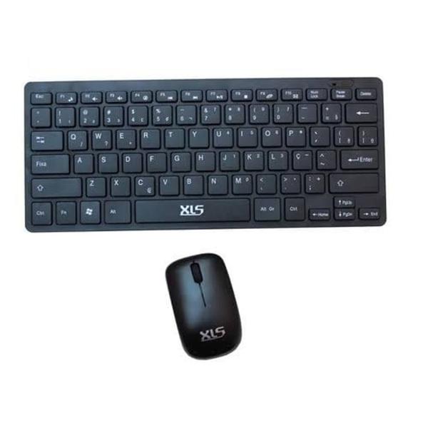 Imagem de Kit Notebook P/ Samsung Book i5 Com Mini Teclado + Mouse Wireless + Suporte 