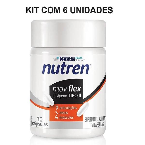 Imagem de Kit Nutren Mov Flex Nestlé Com 6 Unidades De 30 Cápsulas Cada