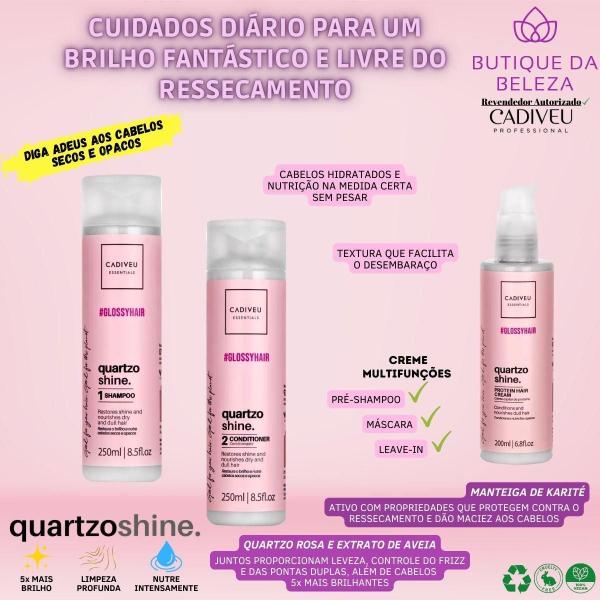 Imagem de Kit Nutrição Cadiveu Shampoo Condicionador E Proteína