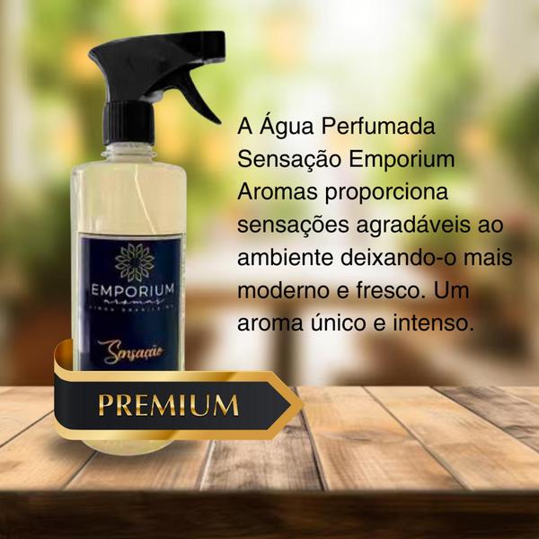 Imagem de Kit Odorizador Spray de Ambiente Tipo Bom Ar 400ml + Água Perfumada Spray de Ambiente 500ml