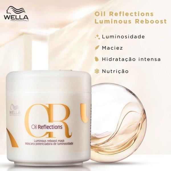 Imagem de Kit Oil Reflections Sh 250ml + Masc 150ml + Óleo 30ml