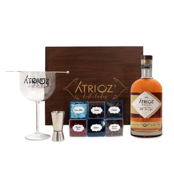 Imagem de Kit Old Tom Gin Átrioz com Acessórios