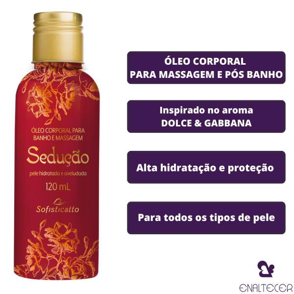 Imagem de Kit Óleo Corporal e Deso e Sabonete Intimo Dolce Gabana