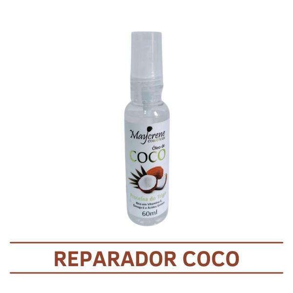 Imagem de Kit Óleo De Coco + Óleo De Coco Cabelos Cacheados e em Transição Maycrene