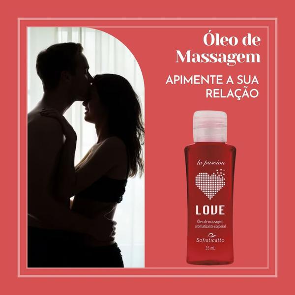 Imagem de Kit Óleo De Massagem Sensual Apimente o Momento Íntimo - 3 unidades