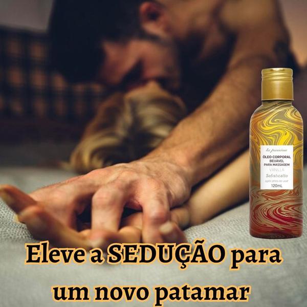 Imagem de Kit Óleo De Massagem Sensual: Beijável Vanilla + Shock Plus Morango