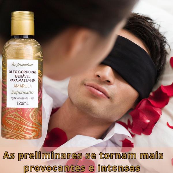 Imagem de Kit Óleo De Massagem Sensual Quente + Gel Conforto Íntimo Intense