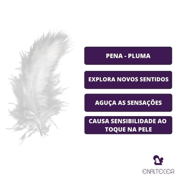 Imagem de Kit Óleo de Massagem Yoni & Lingam Pena Corporal Venda Colar