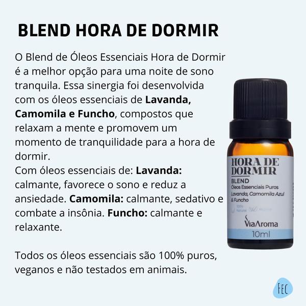 Imagem de Kit Óleo Essencial Lavanda e Sinergia Hora de Dormir Via Aroma 10ml