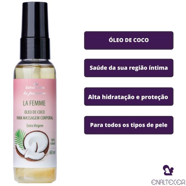 Imagem de Kit Óleo Massagem Relaxante Vanila E Óleo De Coco Hidratante