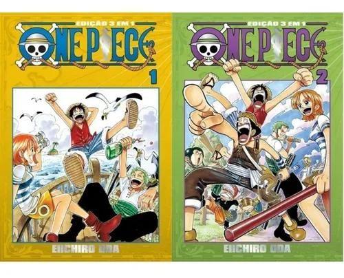 Kit One Piece 3 em 1: Vols. 1 e 2 - Panini Imagem de Kit One Piece 3 em 1: Vols. 1 e 2