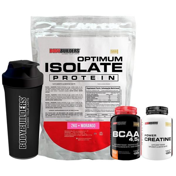 Imagem de Kit Optimum Isolate Whey Protein 2Kg+ Bcaa 100G