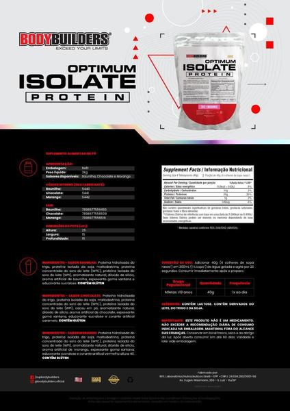 Imagem de Kit Optimum Isolate Whey Protein 2Kg