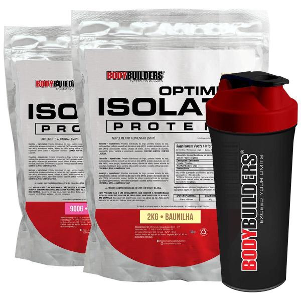 Imagem de Kit Optimum Isolate Whey Protein 2Kg+ Optimum