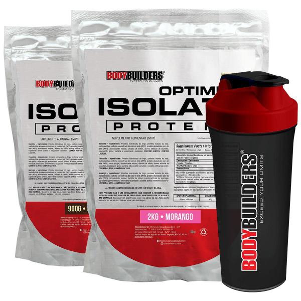 Imagem de Kit Optimum Isolate Whey Protein 2Kg+ Optimum