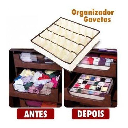 Imagem de Kit Organizador Gaveta  1  Calcinha + 1 Sutiã  Divisórias