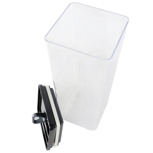Kit Organizador Hermético Dubai Preto 5 Litros - Unitermi Imagem de Kit Organizador Hermético Dubai Preto 5 Litros