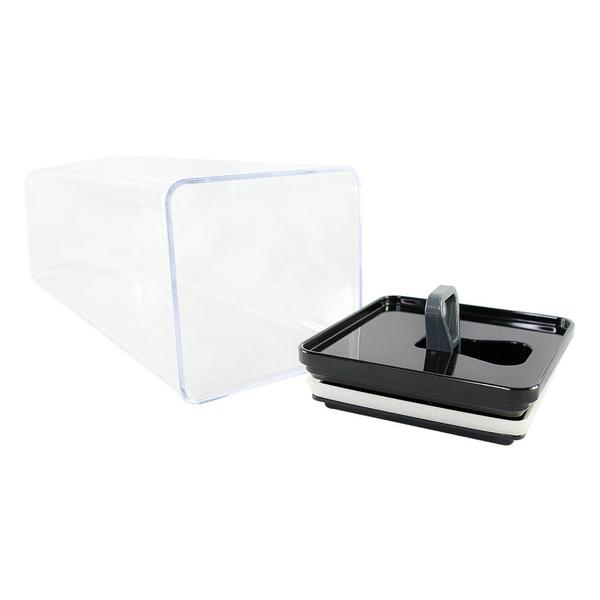 Kit Organizador Hermético Dubai Preto 5 Litros - Unitermi Imagem de Kit Organizador Hermético Dubai Preto 5 Litros