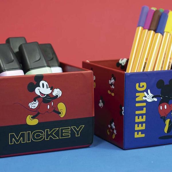 Imagem de Kit Organizador Mesa Mickey Mouse Disney Porta Treco Caneta