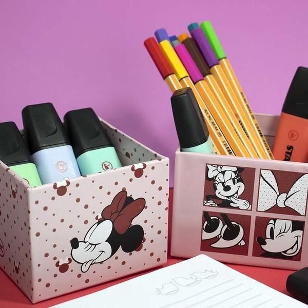 Imagem de Kit Organizador Mesa Minnie Mouse Disney Porta Treco Office