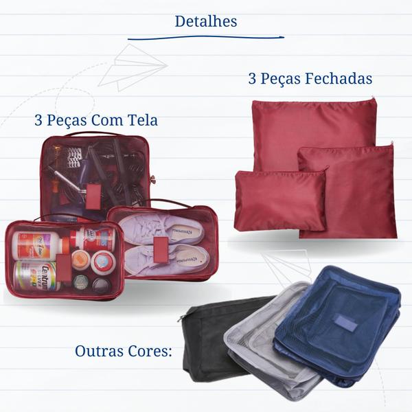 Kit Organizadores de Roupa - ZZ Imagem de Kit Organizadores de Roupa
