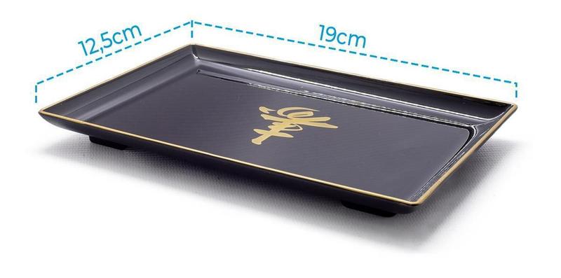 Kit Oriental Japonês Para 8 Pessoas Molheira Retangular - AC Imagem de Kit Oriental Japonês Para 8 Pessoas Molheira Retangular