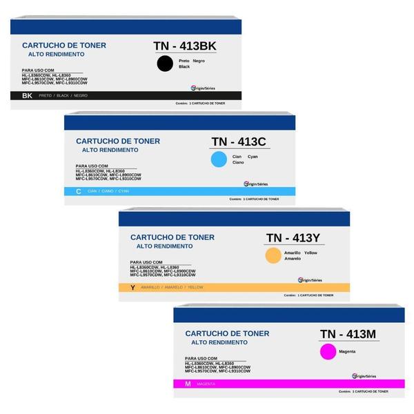 Kit Origin Toner TN413 L8360CDW L8610CDW L8900CDW L9570CDW para Brother Imagem de Kit Origin Toner TN413 L8360CDW L8610CDW L8900CDW L9570CDW para Brother