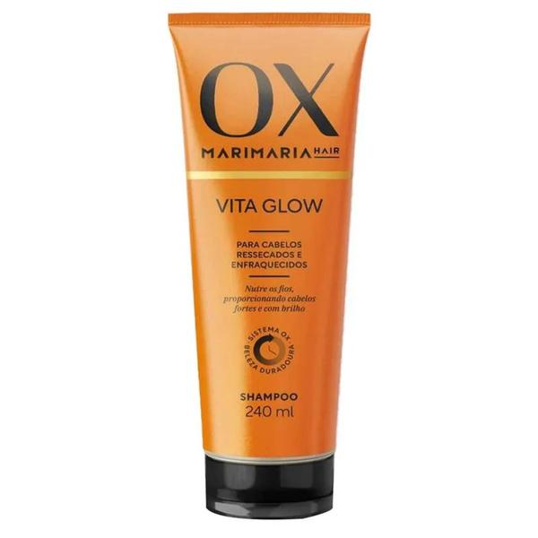 Imagem de Kit Ox Mari Maria Vita Glow Shampoo E Condicionador 240ml - 2 Produtos