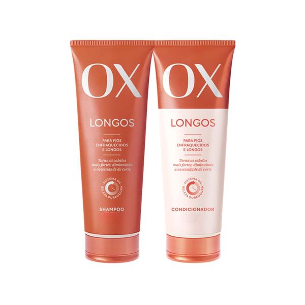 Imagem de Kit Ox Shampoo 375ml + condicionador 170ml Longos