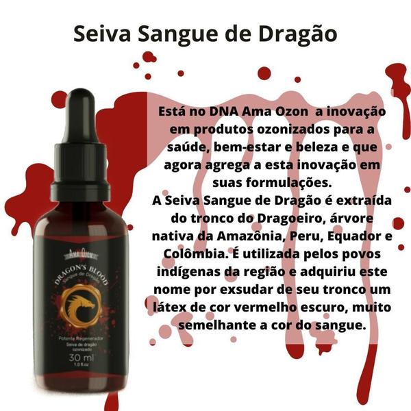 Imagem de Kit ozonizado Sangue de Dragão e Rosa Mosqueta 30ml