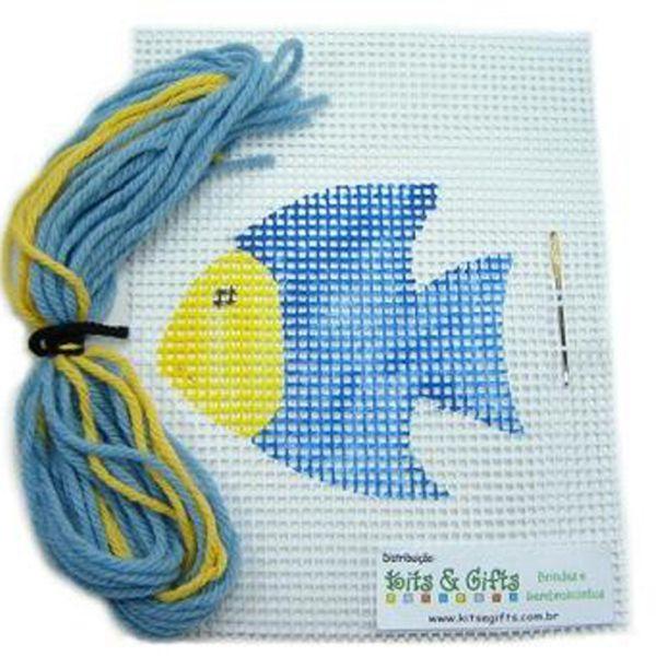 Imagem de Kit p/ Aprender a Bordar - Peixe - Kits for Kids