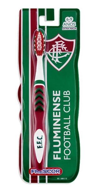 Imagem de Kit pague 2 e leve 3 escovas de dente fluminense football club juvenil