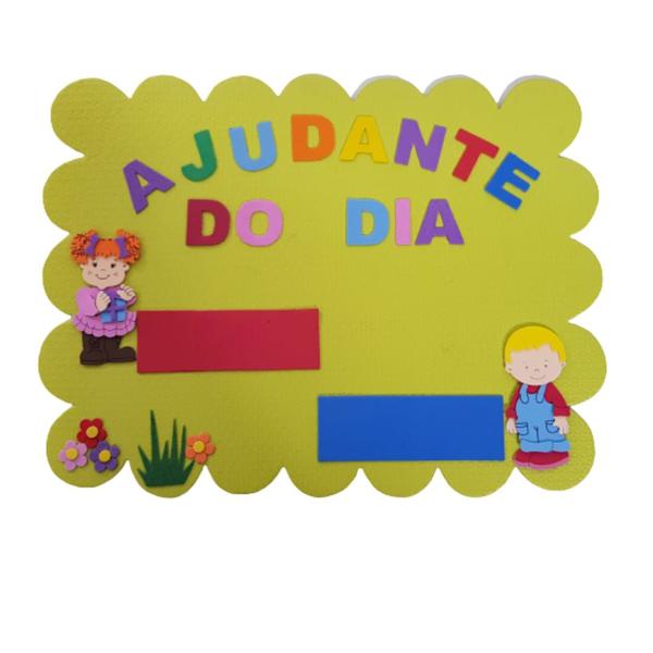 Kit painel sala de aula com chamada, calendário, aniversariante, ajudante do dia - Criativa Materiais Educativos Imagem de Kit painel sala de aula com chamada, calendário, aniversariante, ajudante do dia