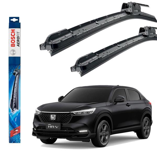 Imagem de Kit Palheta Limpador De Parabrisa Dianteiro Hrv Hr-v 2023 Original Bosch