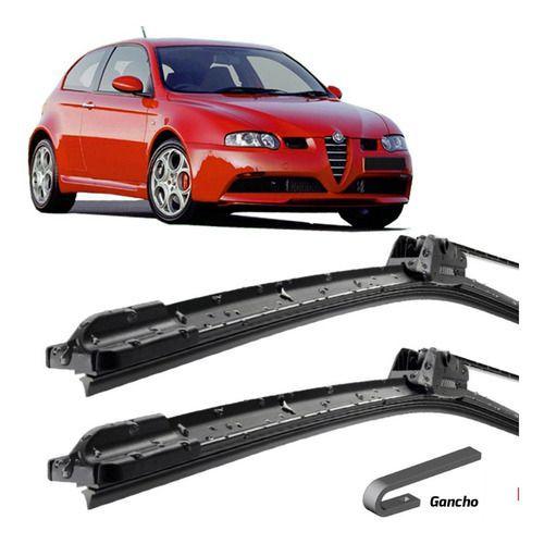 Imagem de Kit Palheta Limpador De Parabrisa Silicone Alfa Romeo 147