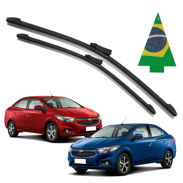 Imagem de Kit Palhetas Chevrolet Prisma 2013/2018 - Dianteira