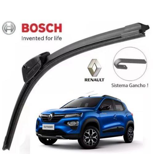 Imagem de Kit palhetas limpador parabrisa diant e tras renault kwid 2017 a 2023 bosch