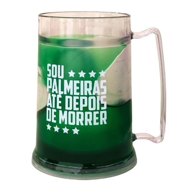 Imagem de Kit Palmeiras Oficial - Camisa Power Verde + Caneca + Chaveiro - Masculino