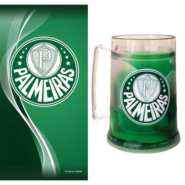 Imagem de Kit Palmeiras Oficial - Toalha de Banho + Caneca 300ml