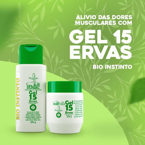 Imagem de Kit Palmilha Magnética Massagem Terapia Do-in + Gel 15 Ervas