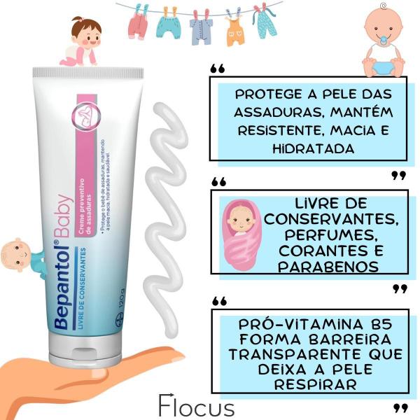 Imagem de Kit Pampers Bepantol Baby Creme Assaduras Lenços Umedecidos