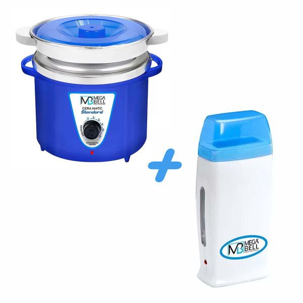 Imagem de Kit Panela Termocera Megabell 900g Com REFIL + Aparelho Aquecedor de CeraRoll on